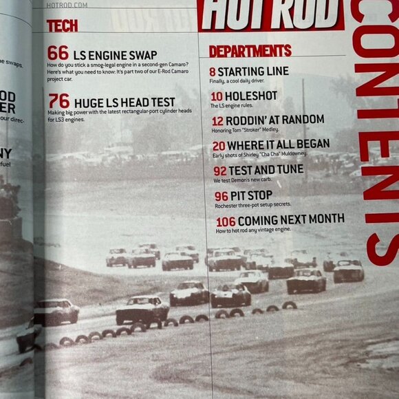 Hot Rod Magazine u February 2011 25 Recipes for LS V8 Power Mustang with A GMLS1 - Picture 4 of 4